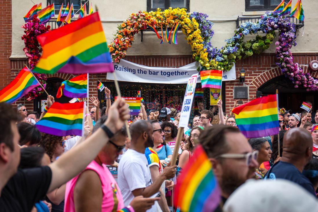 Outside The Stonewall Inn<br>